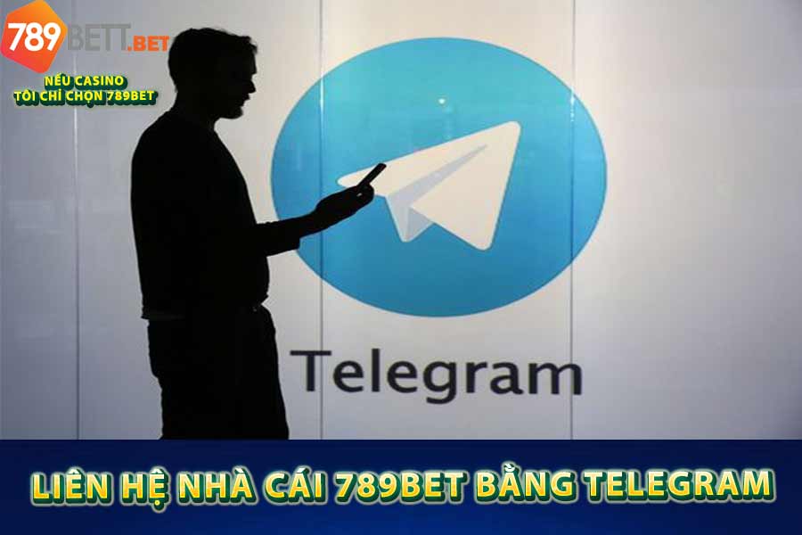 Liên hệ nhà cái 789bet bằng Telegram